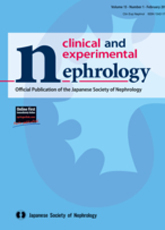 锐意医学网-CLINICAL AND EXPERIMENTAL NEPHROLOGY